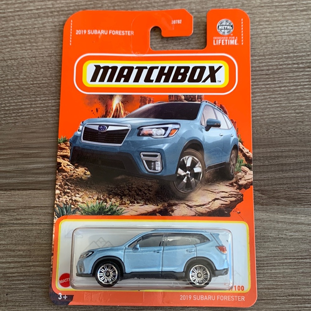 2019 Subaru Forester Matchbox Blue Car 2024 HVL81 MB1236 MB 78 MBX Off Road 🆕